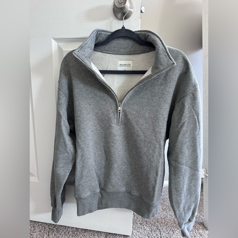 Abercrombie & Fitch Soft Max Essentials Half Zip